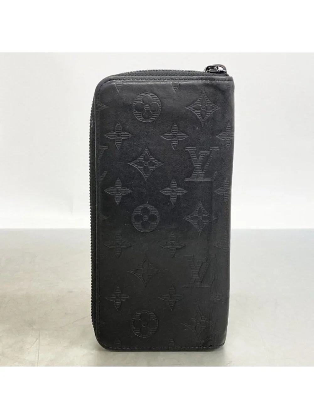 Louis Vuitton Wallet Monogram Shadow Zippy Vertical M Noir